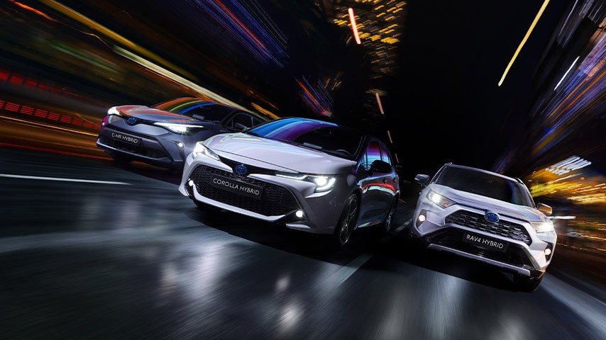 Toyota, hybrid, exterieur, line-up