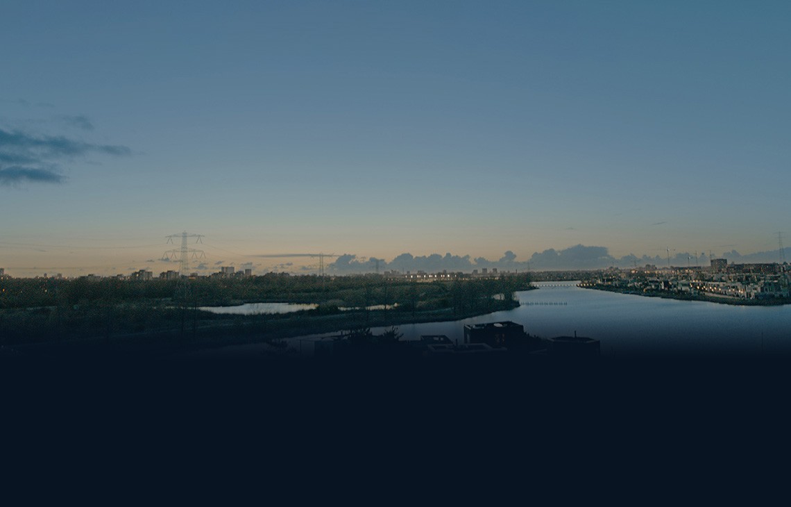 Toyota, sfeerbeeld, uitzicht, skyline