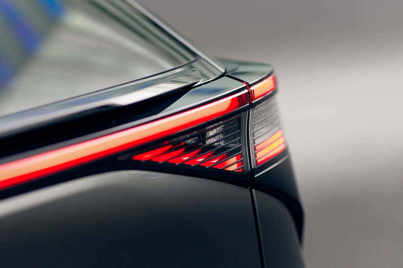 Toyota bZ4X exterieur detail rechterachterlicht