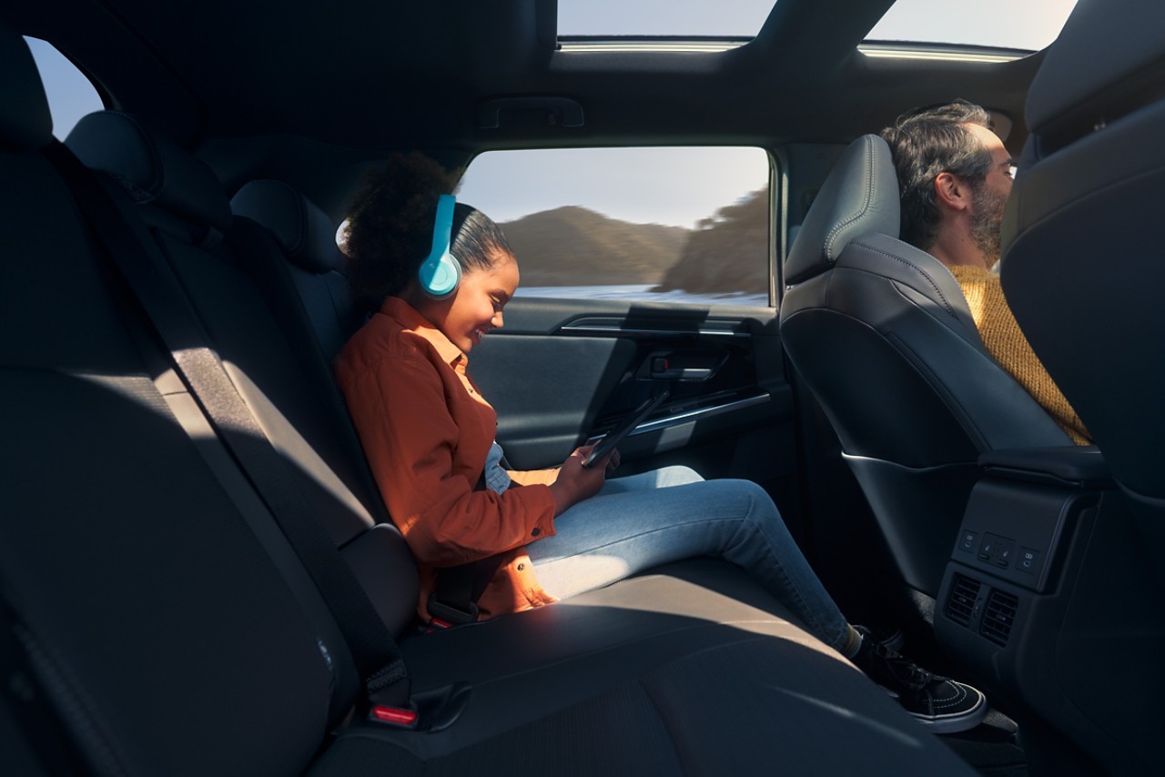 Toyota bZ4X interieur achterbank