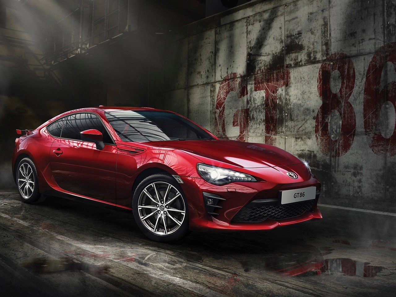 Toyota, GT86, exterieur, driekwart, links, voor