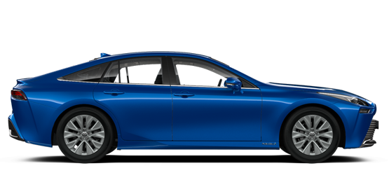 Toyota Mirai, exterieur, zijkant, blauw.png