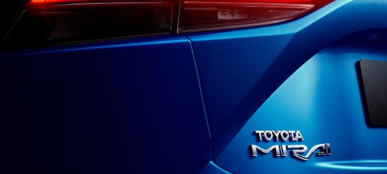 Toyota Mirai, exterieur, achterkant, achterlicht, blauw