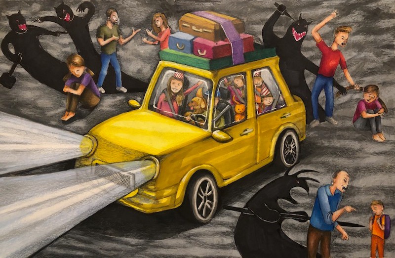 2BF_Happy Family Dream Car