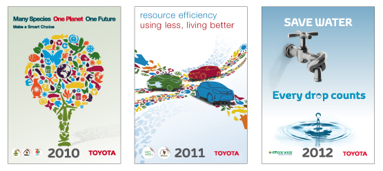 Toyota, awareness, posters, 2010-2012