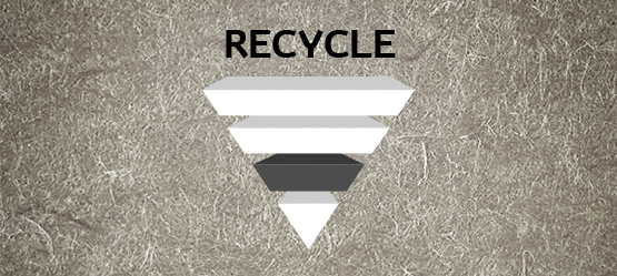 Toyota, recycle, infographic en foto