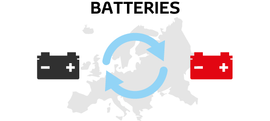Toyota, reuse, batteries, infographic