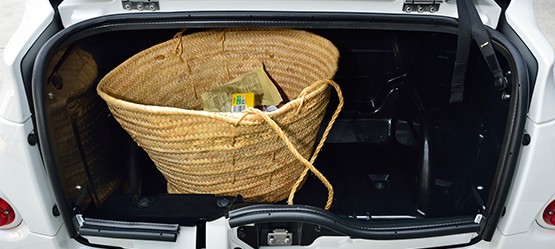 Toyota COMS, exterieur, bagageruimte