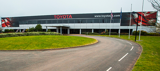 Toyota, fabriek, Burnaston