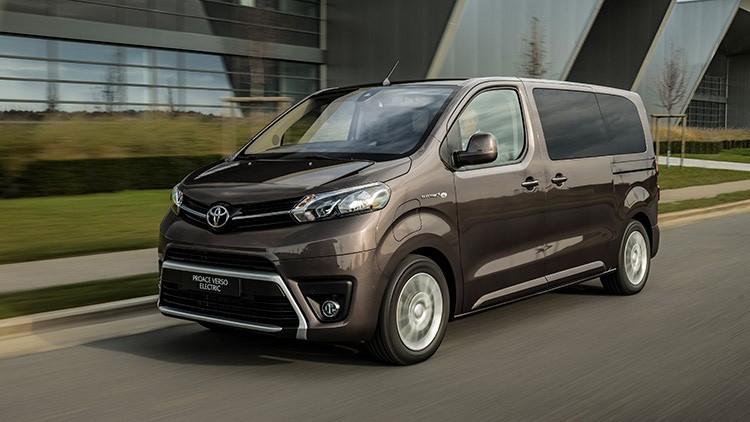 Toyota, exterieur, proace, verso, electric, dashboard, schuin, vooraanzicht