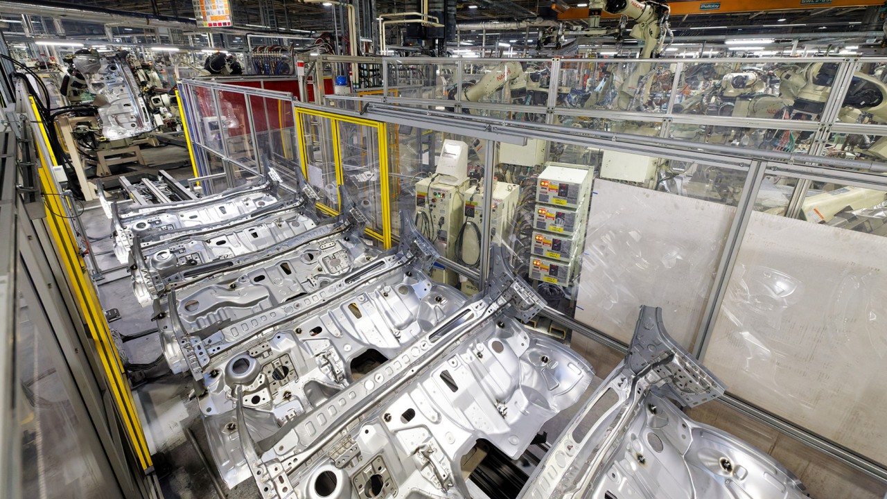 Toyota Motor Manufacturing, productielijn, Yaris, onderdelen