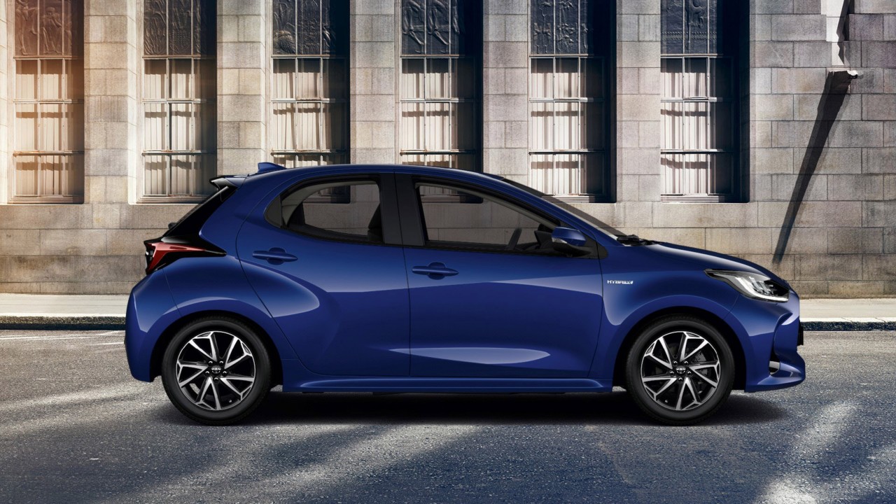 Toyota, Yaris, exterieur, zijkant