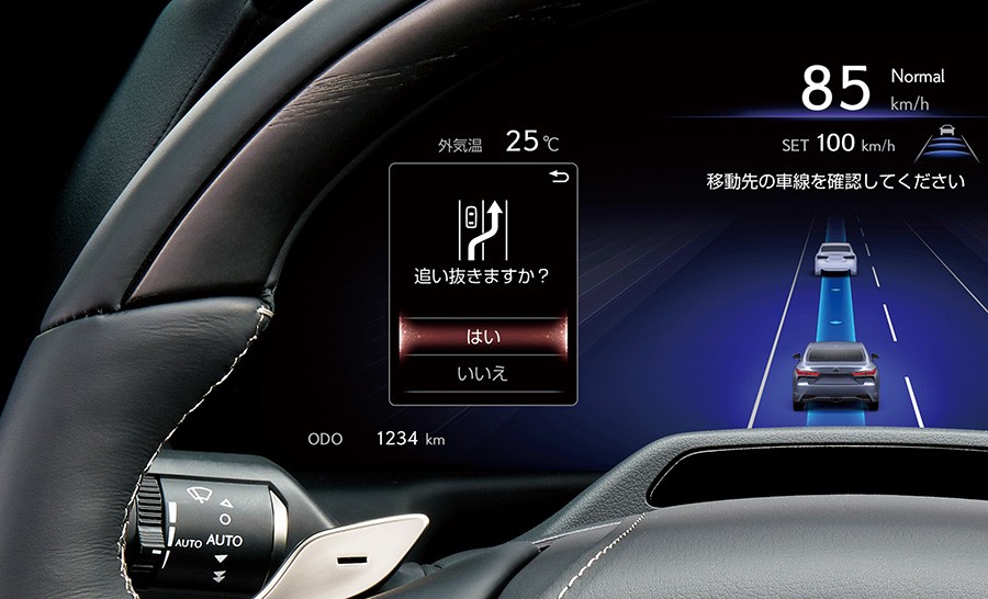 Toyota, Mirai, Advanced Drive, dashboard