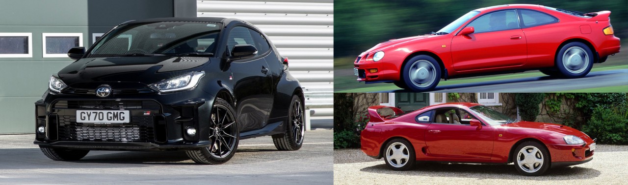 Toyota Supra, Celica GT Four, GR Yaris, exterieur
