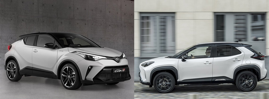 Toyota C-HR, exterieur, driekwart, Toyota Yaris Cross Adventure