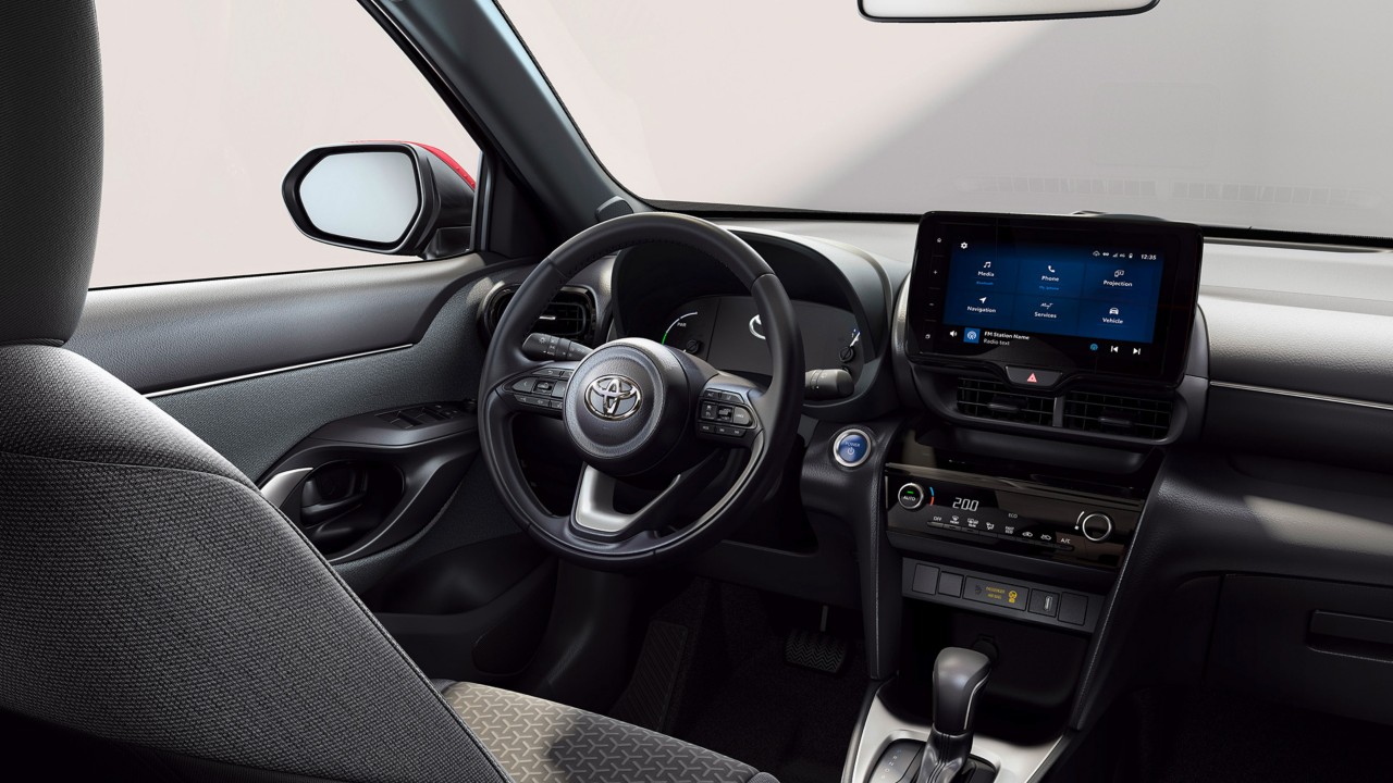 Toyota, Yaris Cross, Business Plus, interieur, dashboard