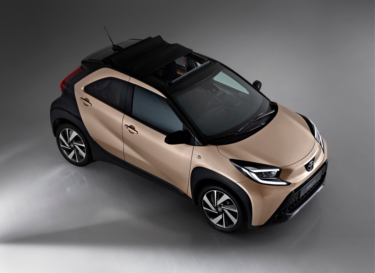 Toyota, Aygo X, exterieur, Ginger, bovenaanzicht