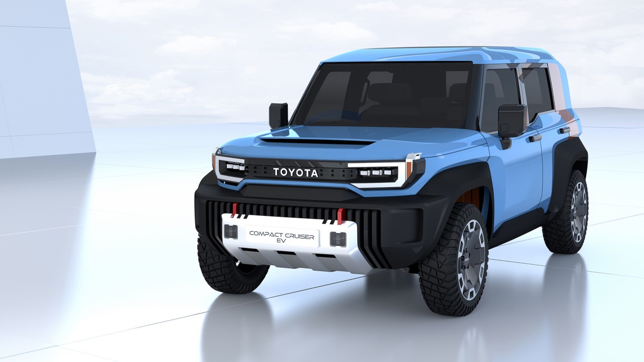 Toyota, exterieur, compact, cruiser, schuinvoor