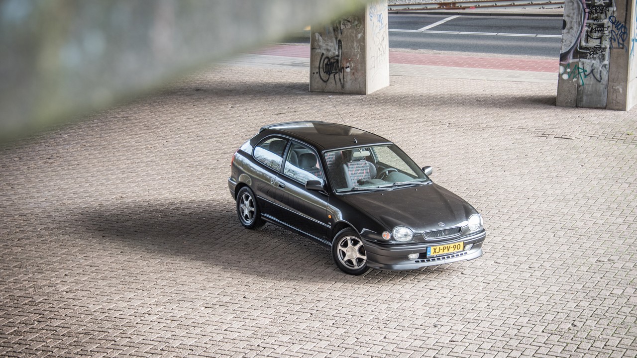 Toyota, Corolla, G6R, exterieur, schuinboven