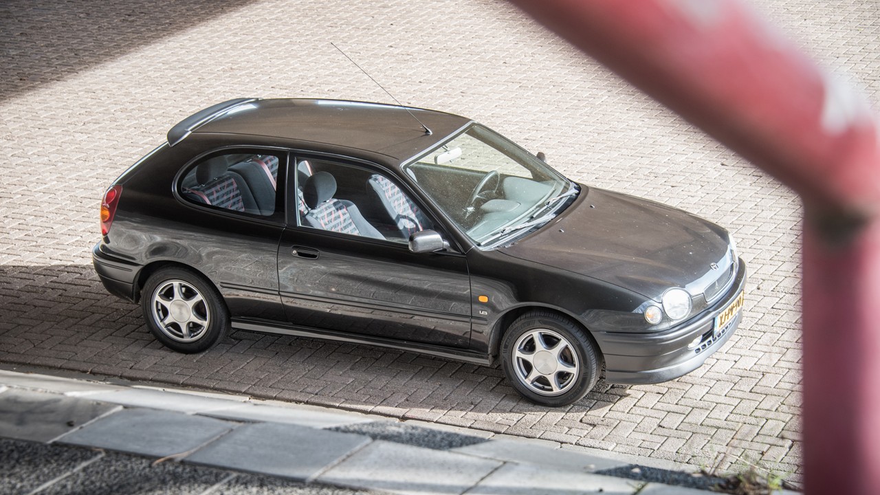 Toyota, Corolla, G6R, exterieur, schuinboven