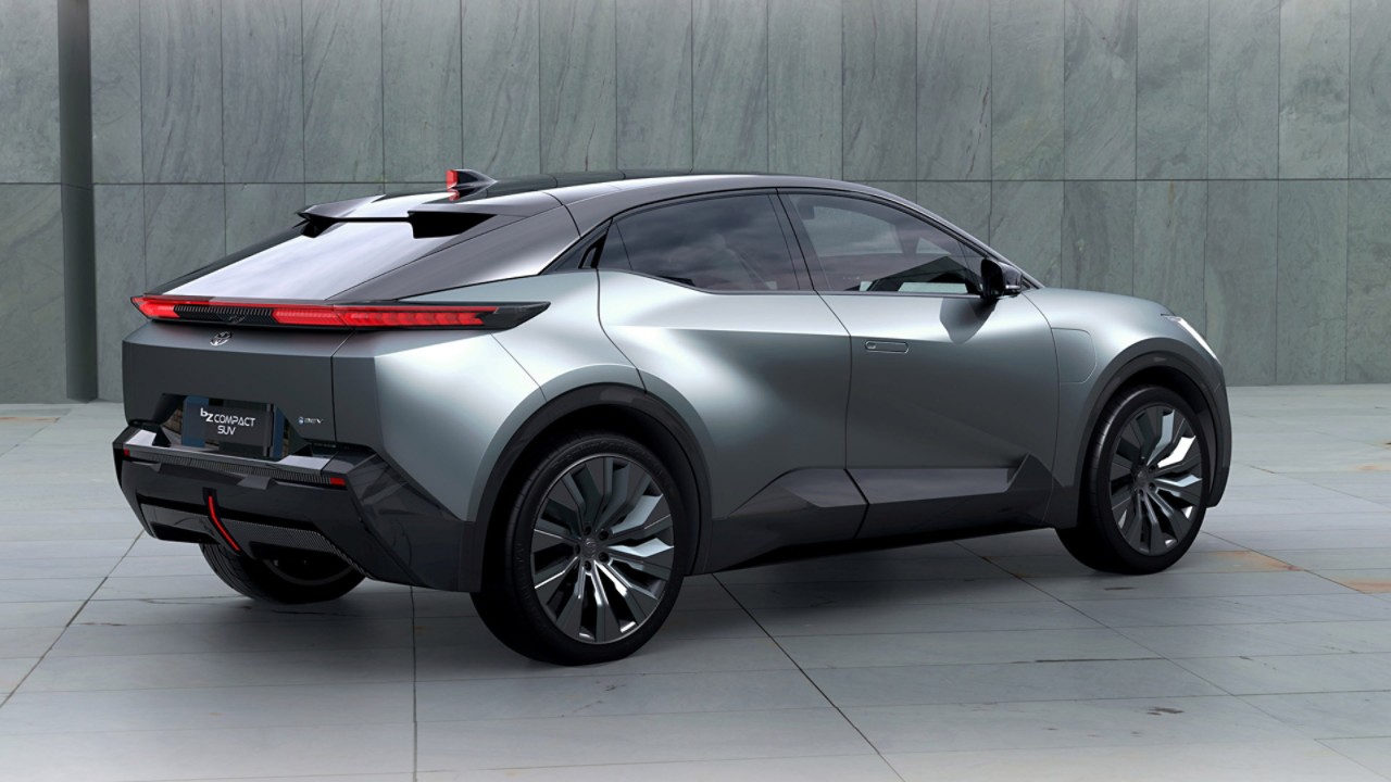 Toyota, exterieur, bZ, Compact, SUV, Concept, achteraanzicht