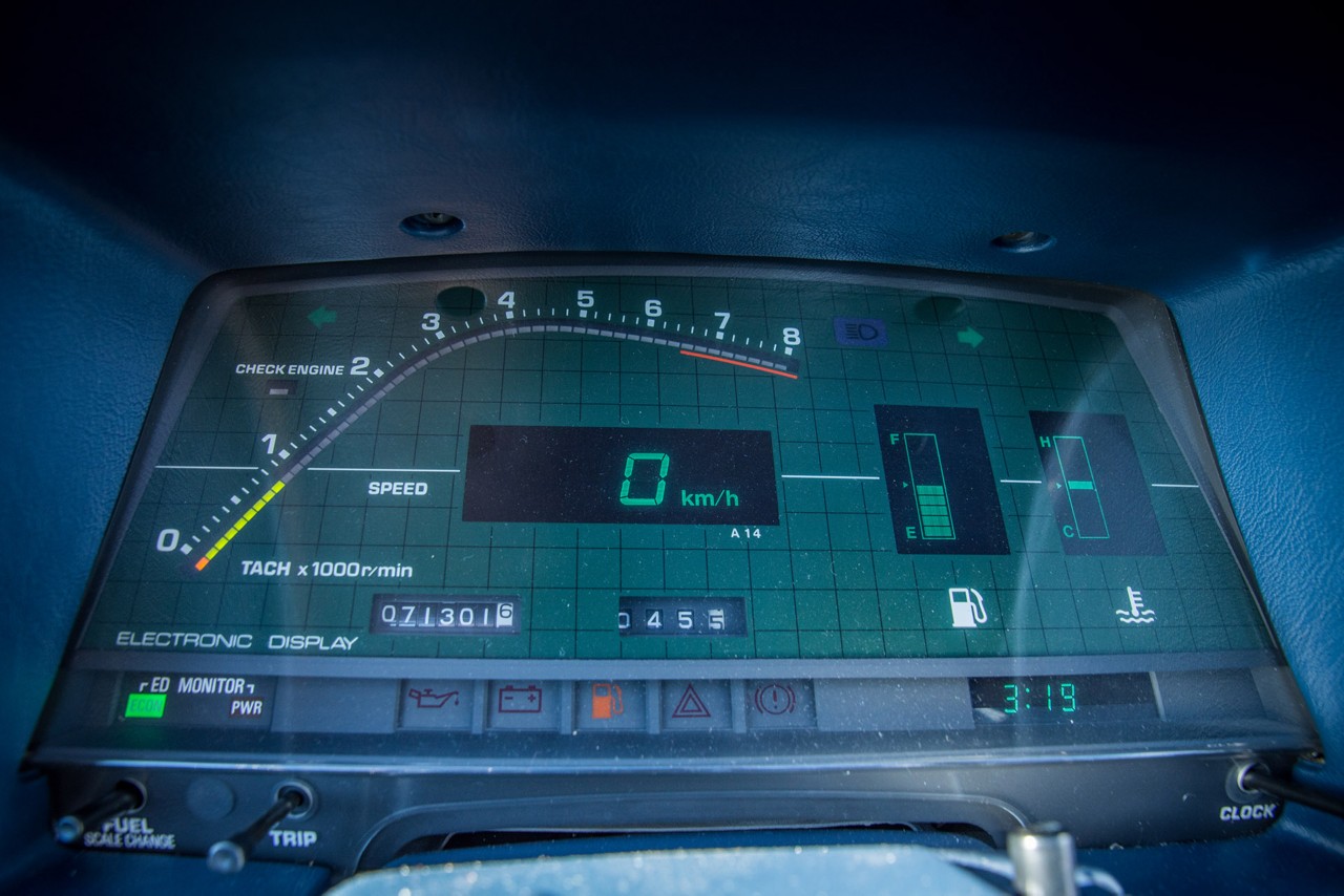 Toyota Celica Supra, interieur, dashboard