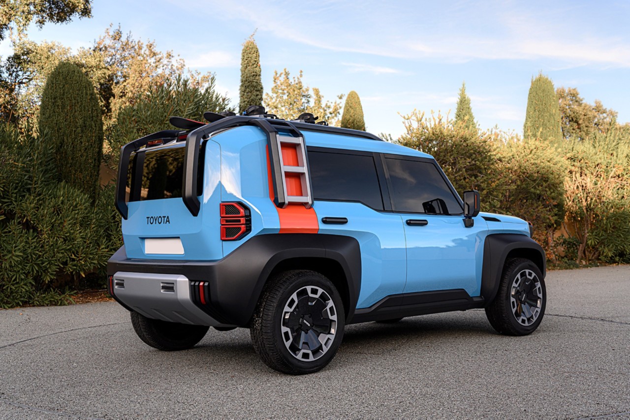 Compact, Cruiser, EV, exterieur, driekwart, rechts, achter
