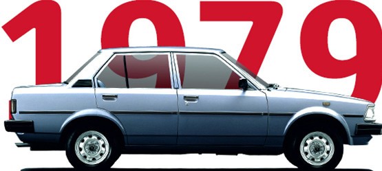 Toyota Corolla, exterieur, grijs, 1979-1983