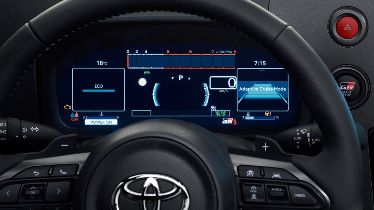 Toyota, Yaris GR, interieur, dashboard