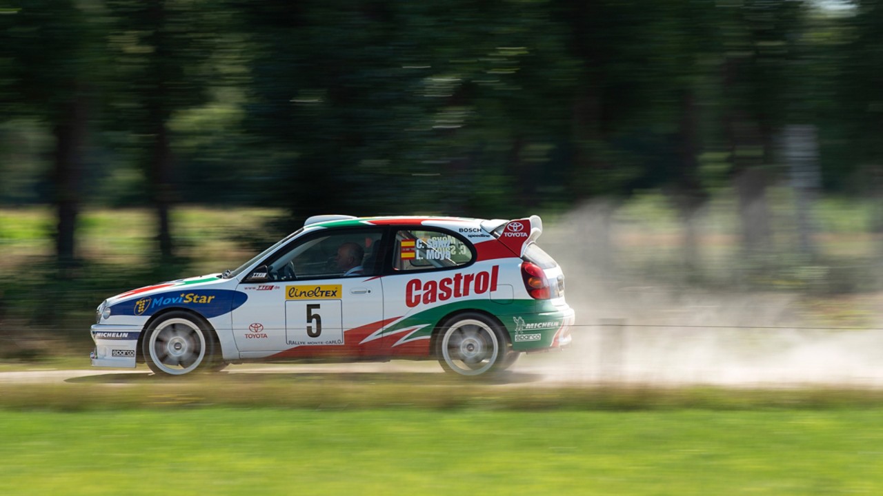 Toyota, Corolla, WRC, replica, exterieur, zijkant