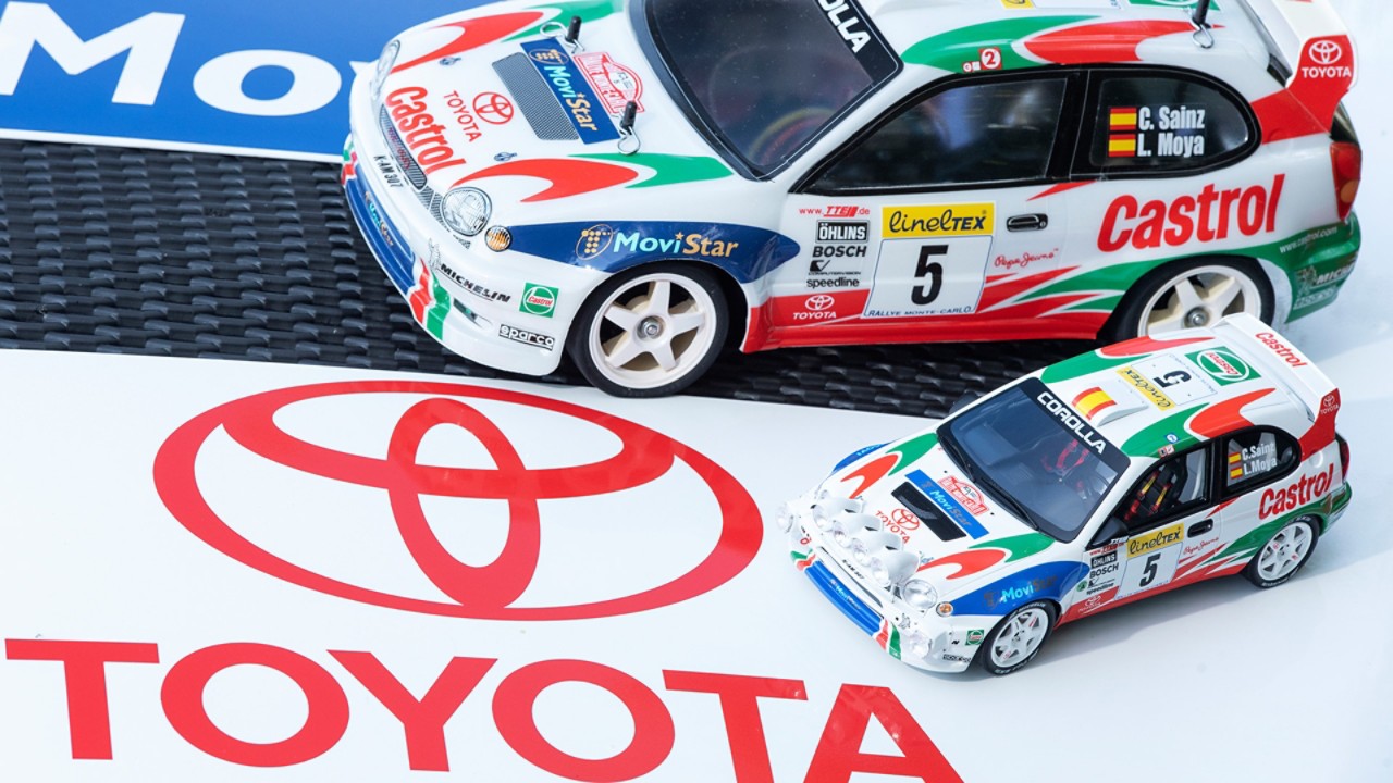 Toyota, Corolla, WRC, replica, interieur, deur