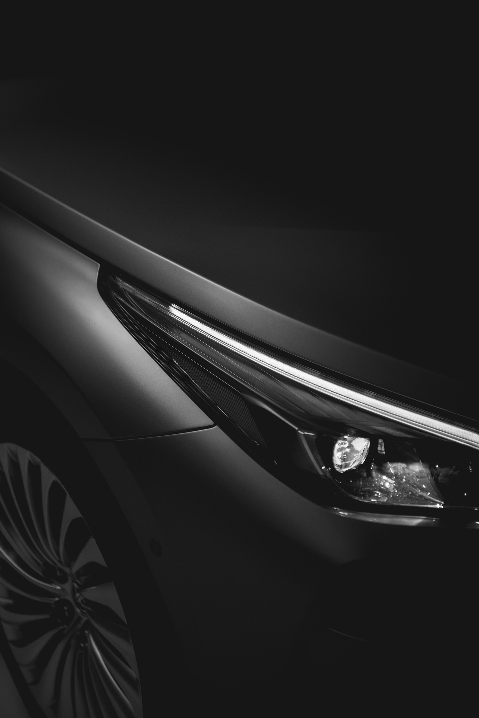 Toyota Mirai, exterieur, rechtssvoor, koplamp, detailbeeld