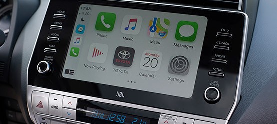 Toyota Land Cruiser, interieur, multimediasysteem