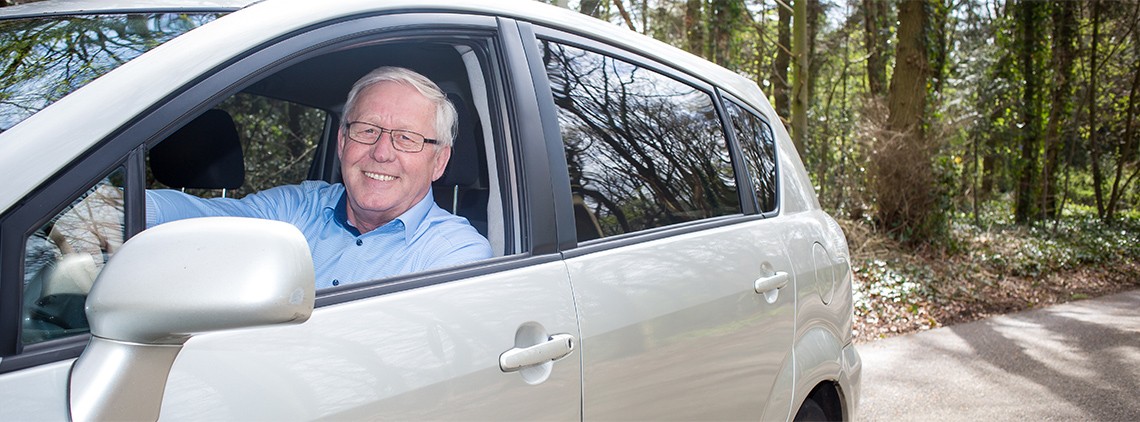 Toyota Corolla Verso, exterieur, Jan Schol, achter het stuur