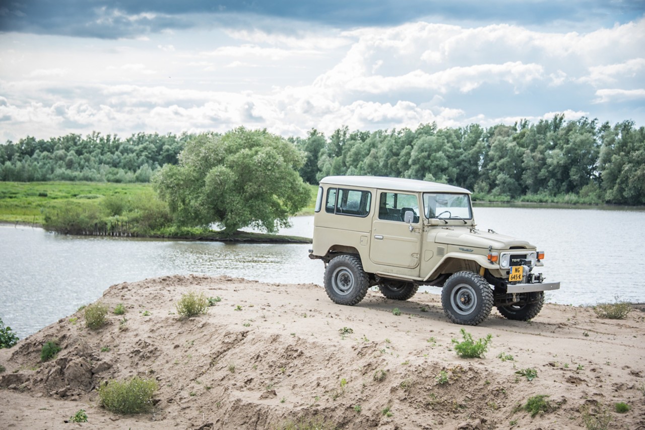 Toyota, Land Cruiser, BJ40, exterieur, driekwart, linksvoor