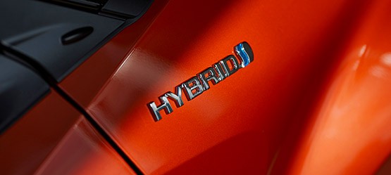 Toyota C-HR, exterieur, Hybrid, embleem