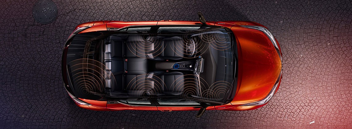 Toyota C-HR, interieur, bovenaf