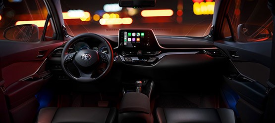 Toyota C-HR, interieur, stuur, dashboard