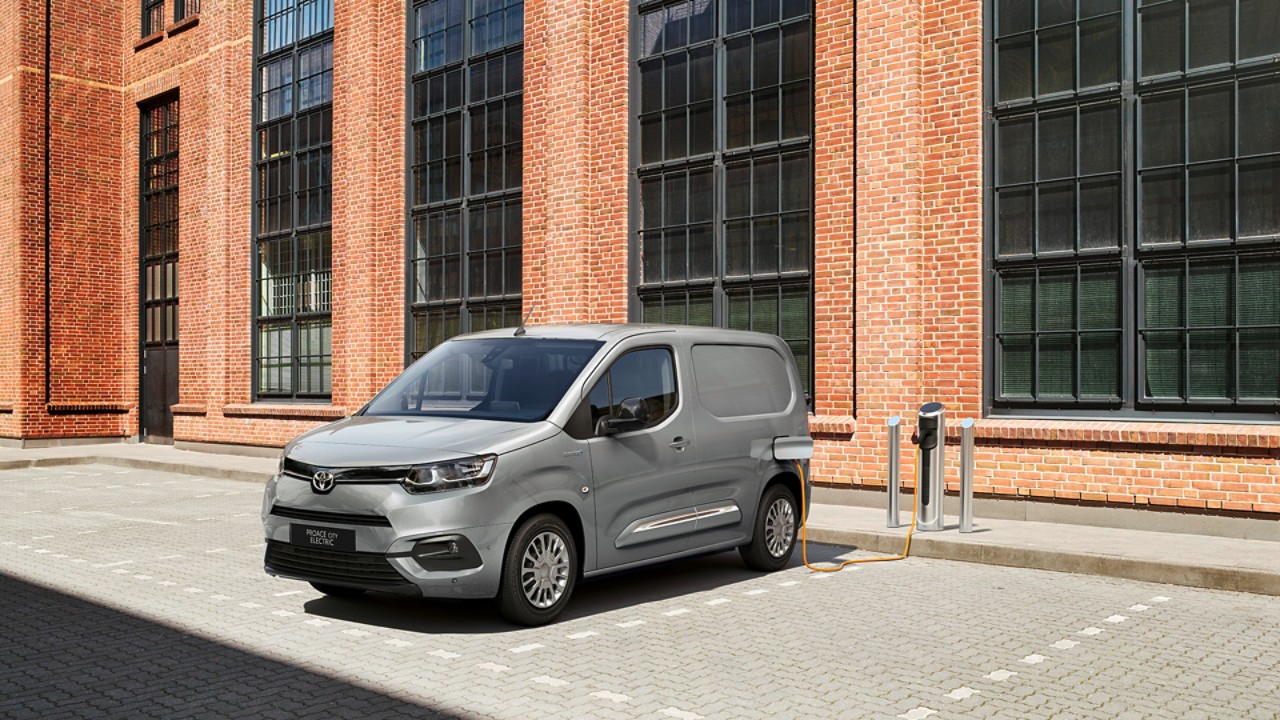 Toyota, Proace, City, exterieur, driekwart, rechtsvoor