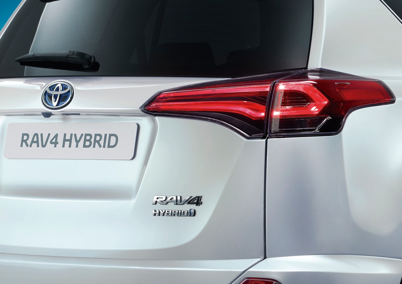Toyota RAV4, 4th generation, exterieur, achterkant, wit