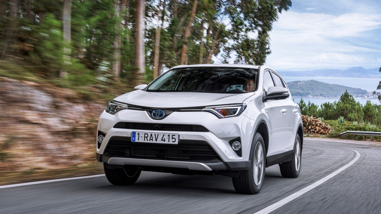 Toyota RAV4, 4th generation, exterieur, linksvoor, wit