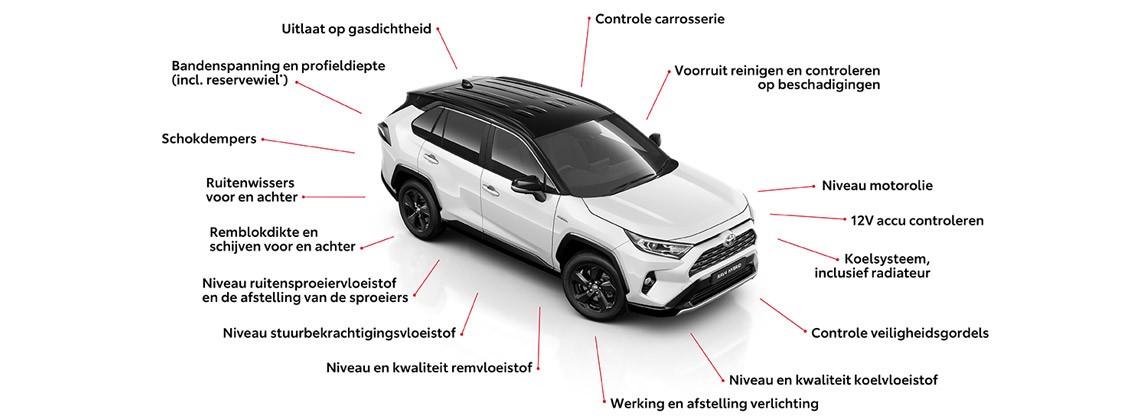 Toyota RAV4, exterieur, rechtsvoor, wit