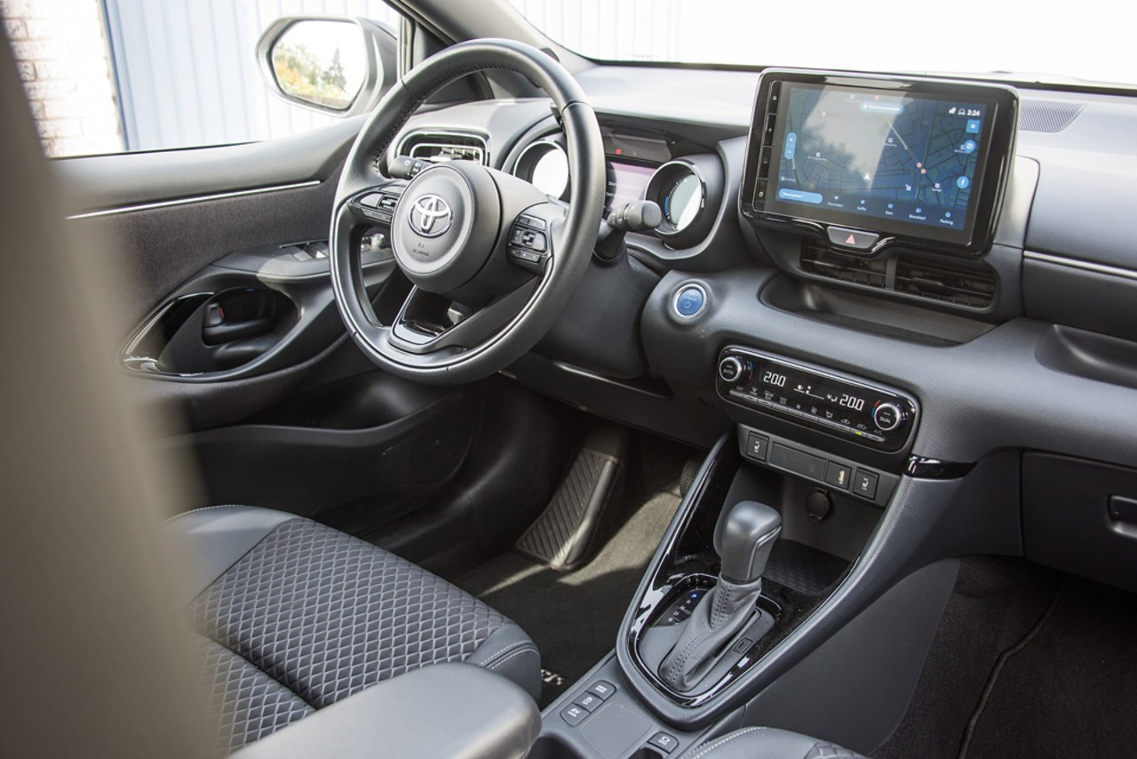 Toyota, Yaris, interieur, dashboard, model, 2022