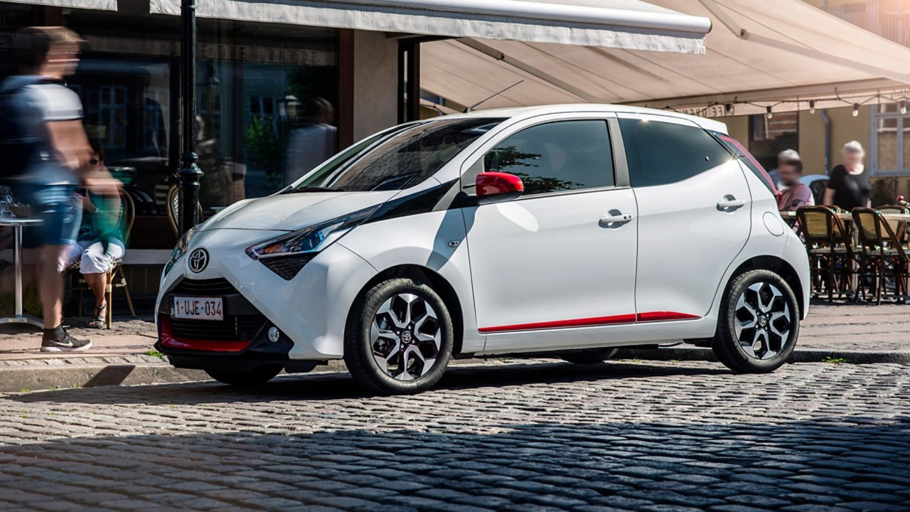 Toyota, Aygo, exterieur, zijkant