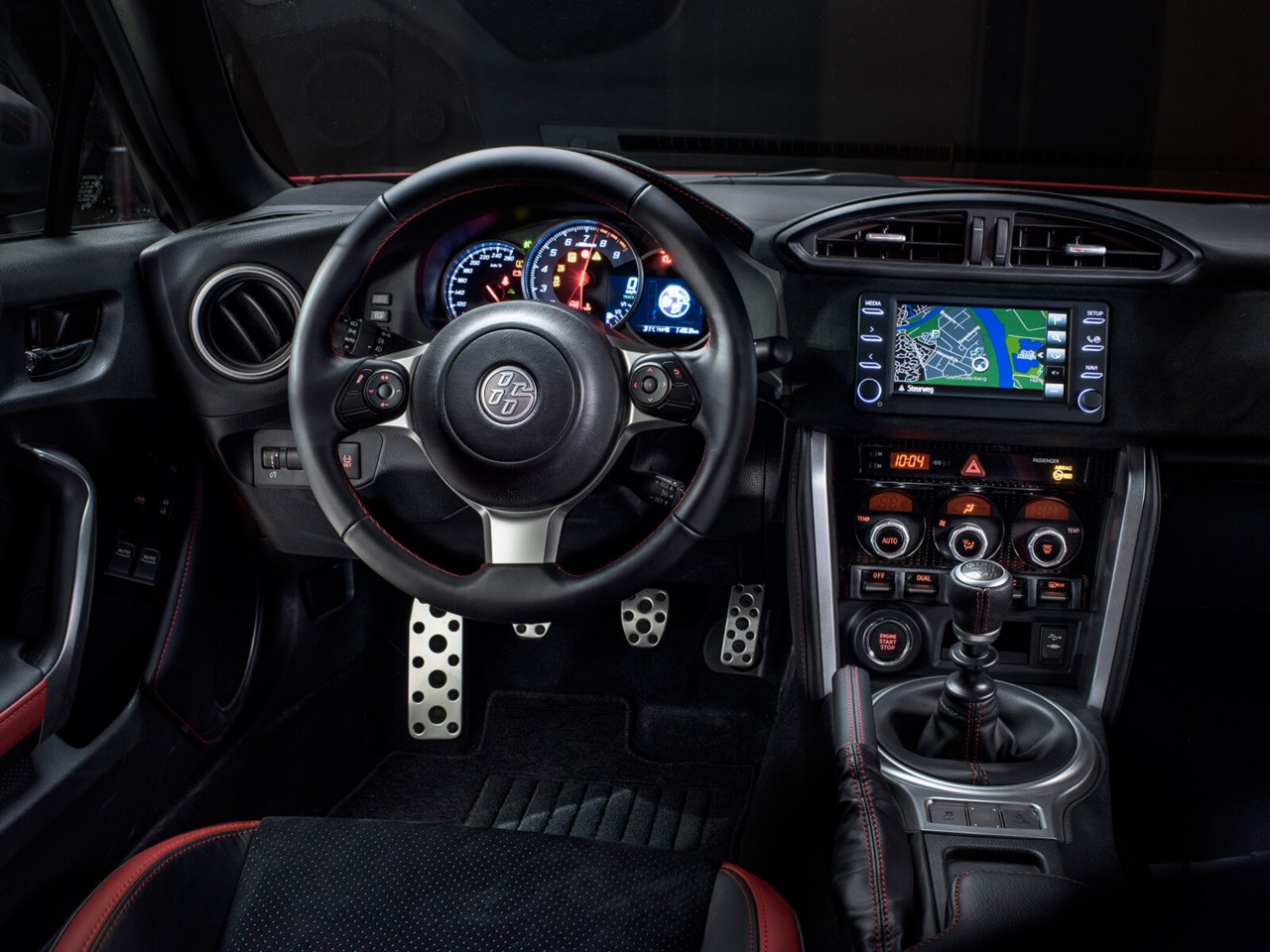 GT86, interieur, dashboard