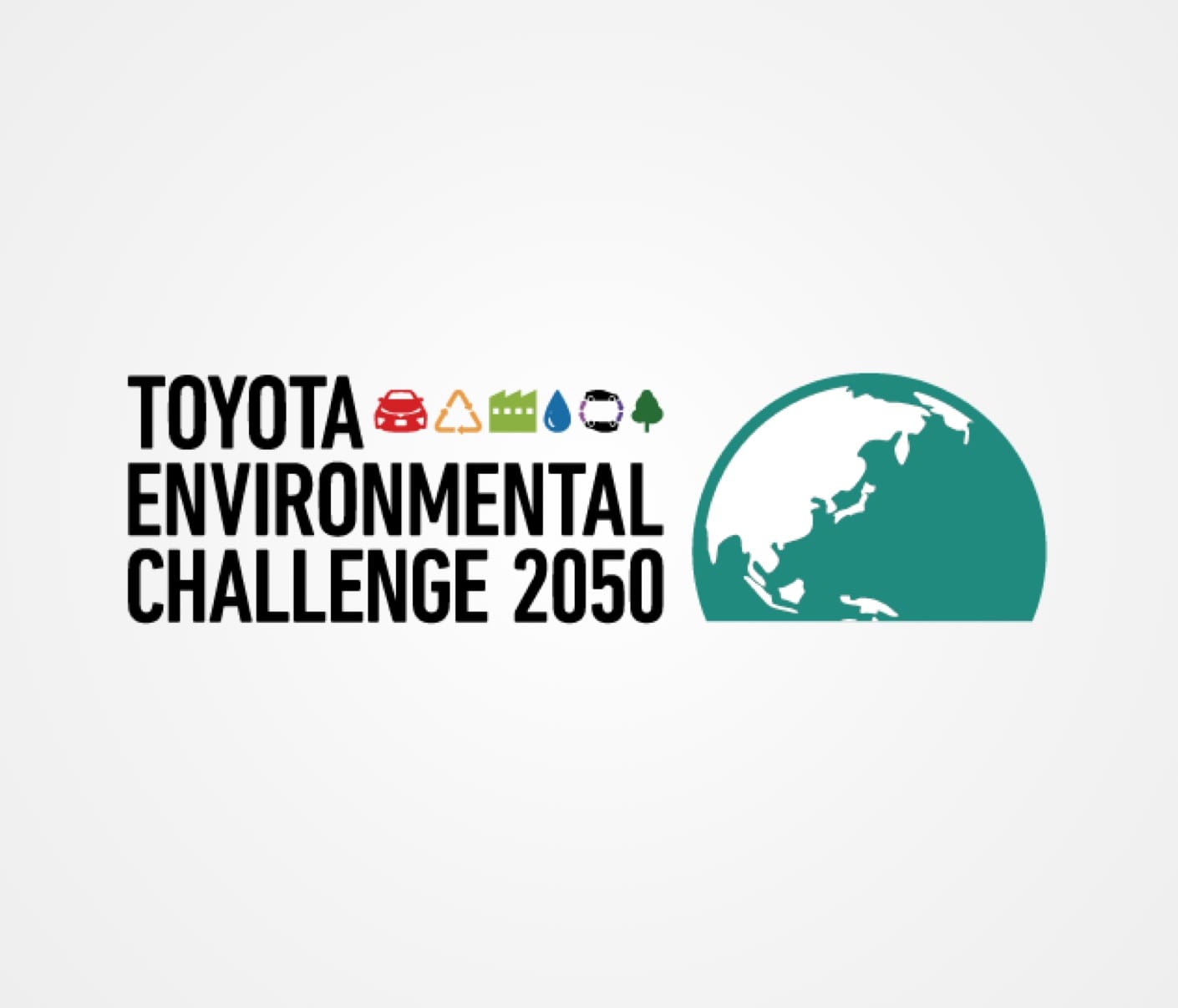 Toyota environmental challenge 2050, logo