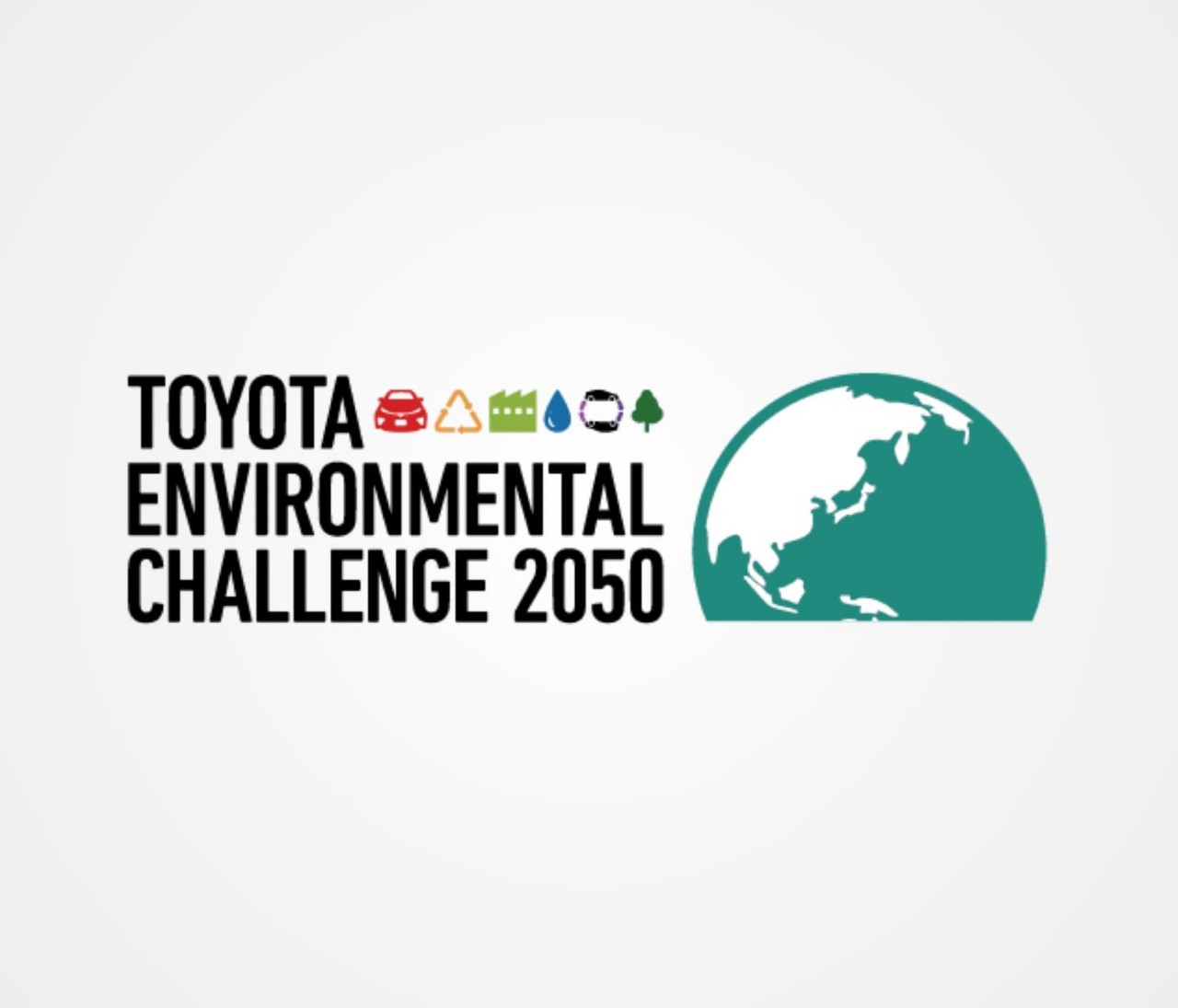 Toyota environmental challenge 2050, logo