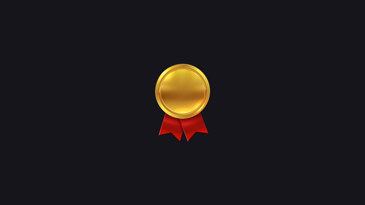 Medaille, goud