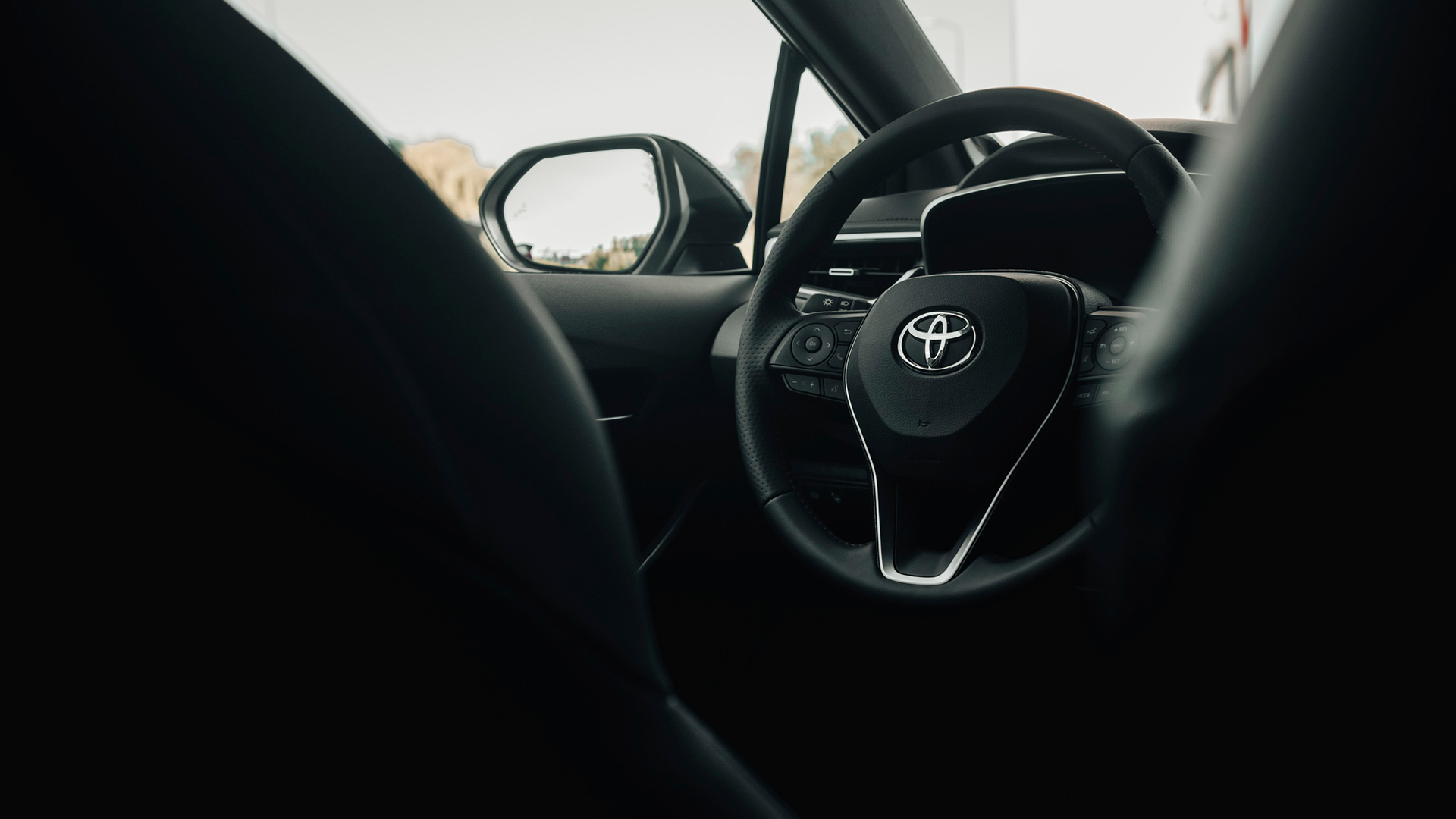 Toyota Corolla GR-Sport, interieur, stuur