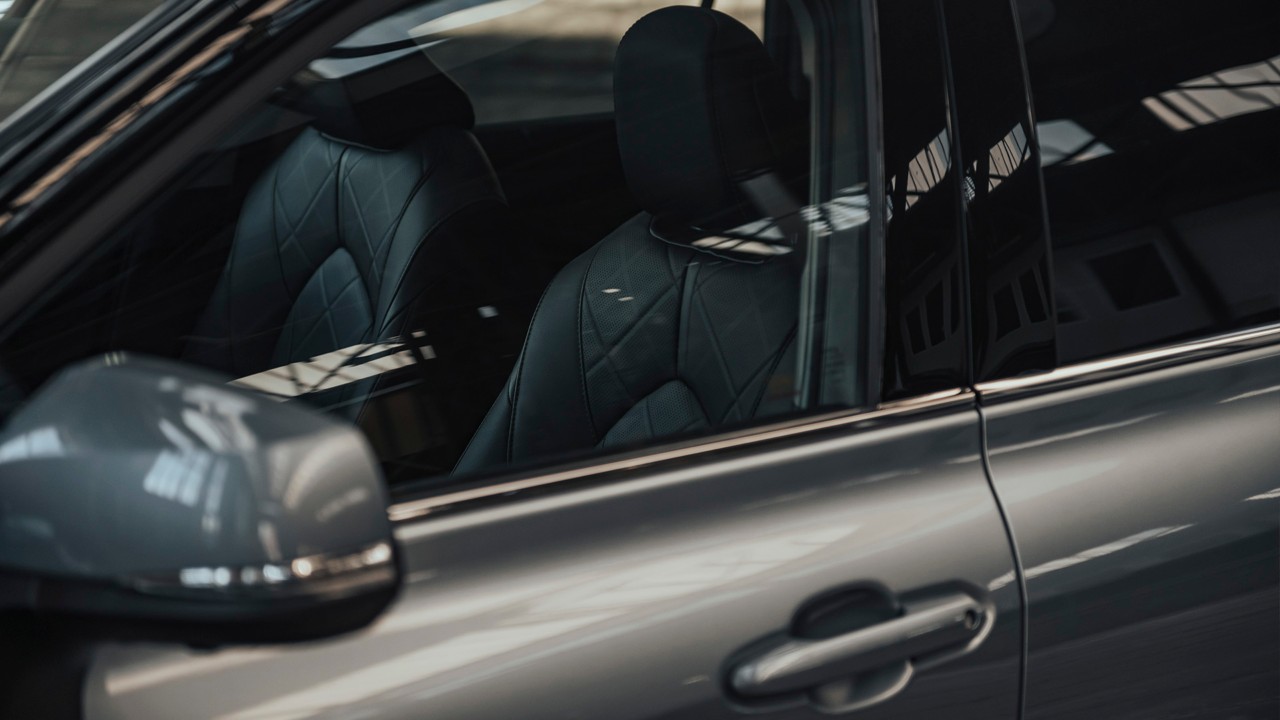 Toyota Highlander, exterieur, raam, voorstoelen